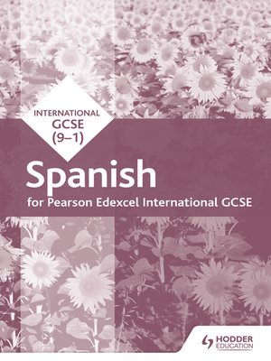 cover image of Pearson Edexcel International GCSE Spanish Vocabulary Workbook